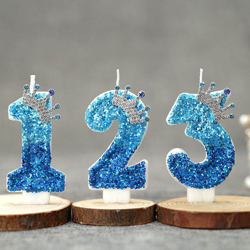 Candle Supplies In - Vela Digital Criativa Azul Pavão com
