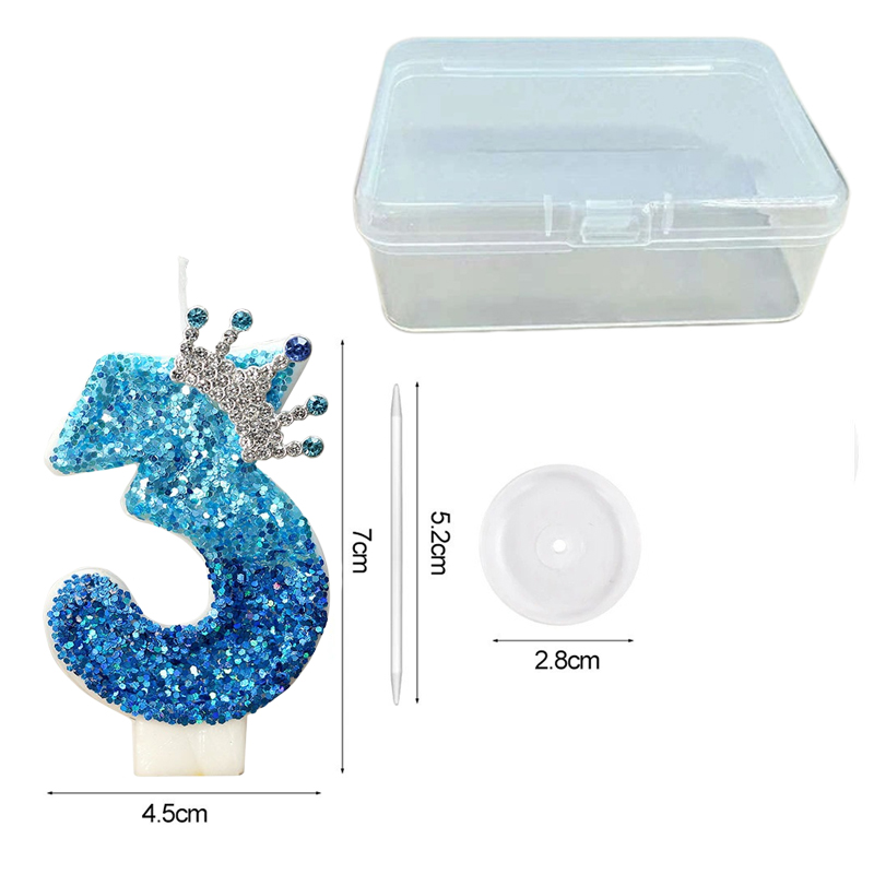 Vela Digital Criativa Azul Pav - Candle Supplies In avaliação e preço