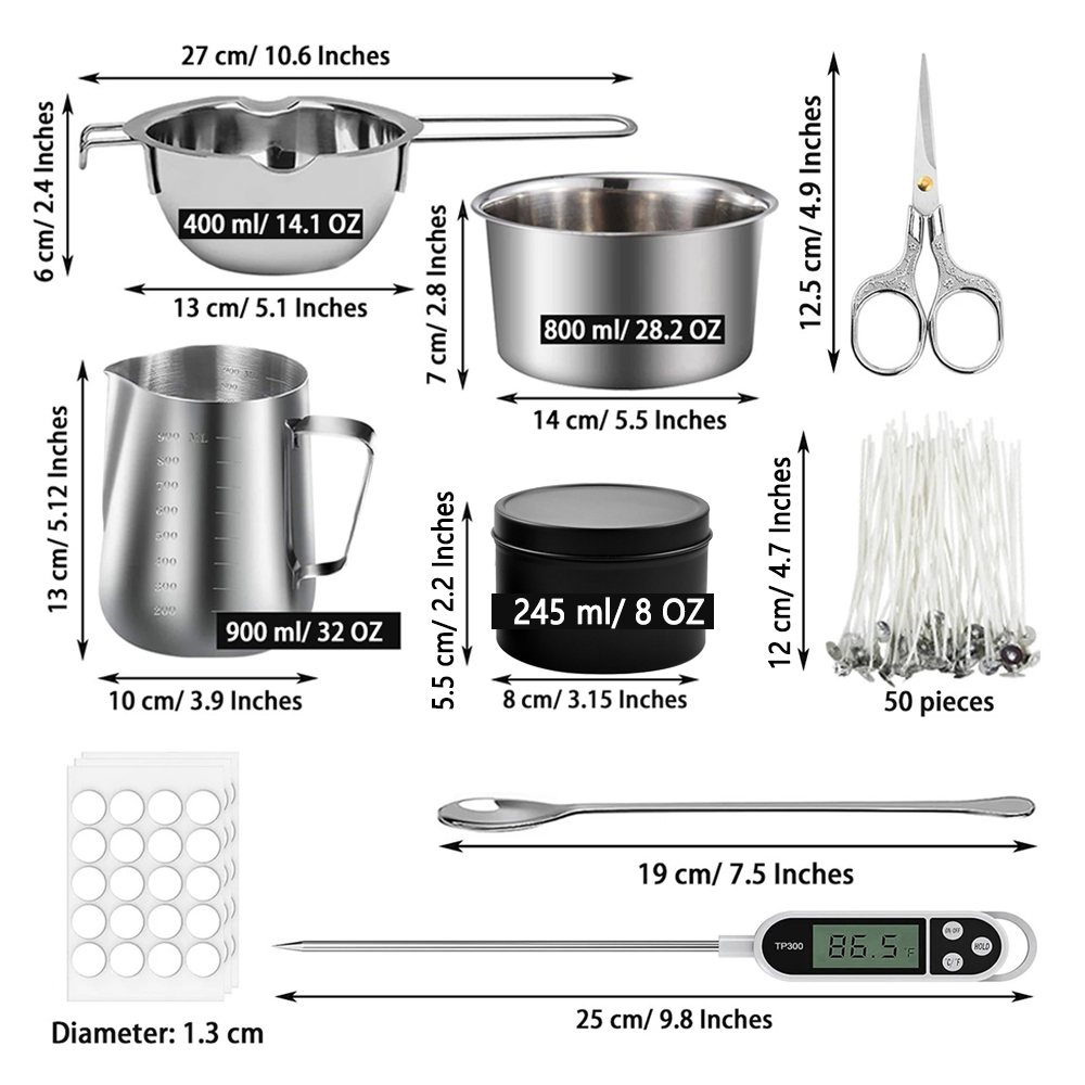 Glintmos Kit de fabricação de  - Candle Supplies In avaliação e preço