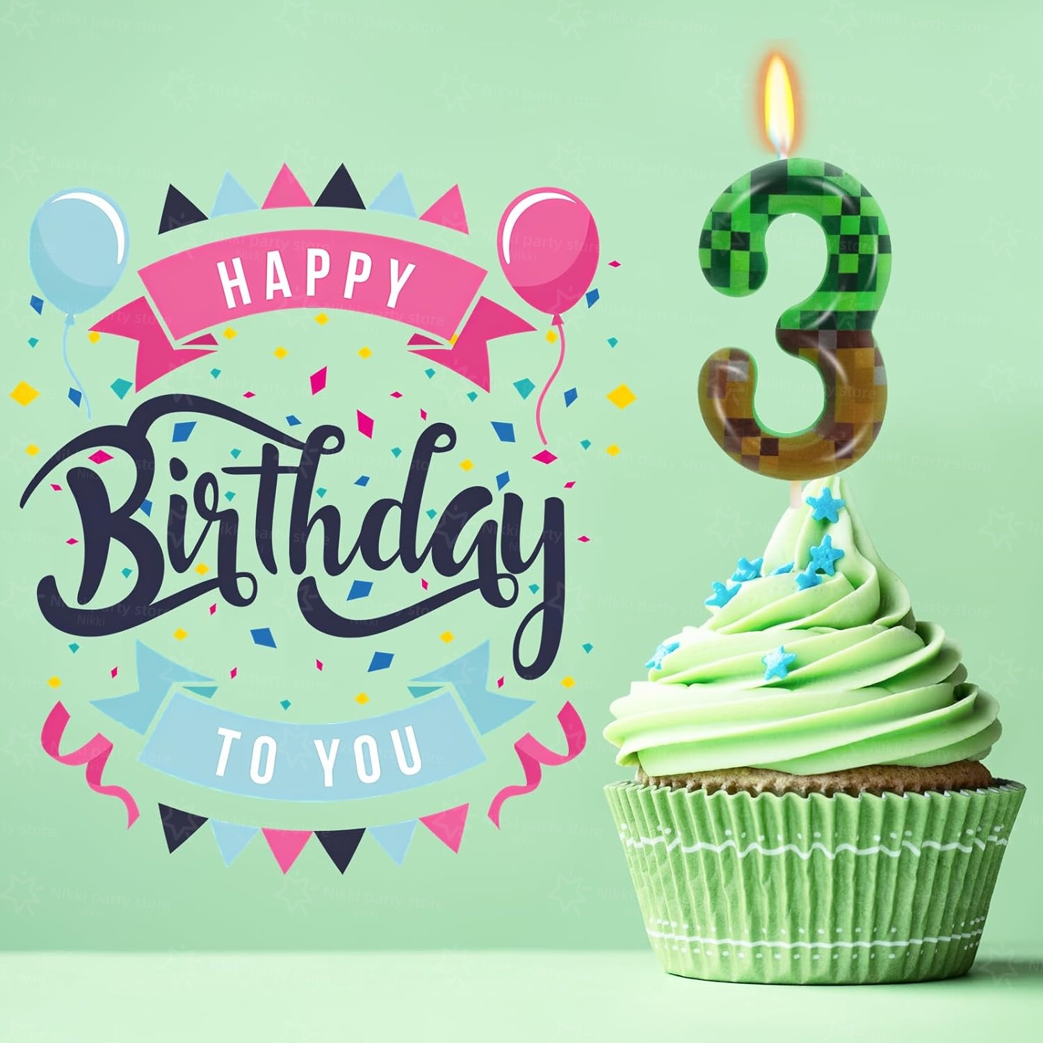 Velas de Aniversário de Minera - Candle Supplies Video avaliação e preço